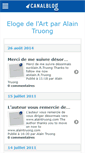 Mobile Screenshot of elogedelart.canalblog.com