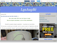 Tablet Screenshot of lysaugbe.canalblog.com