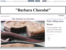 Tablet Screenshot of barbarachocolat.canalblog.com