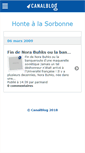 Mobile Screenshot of hontesorbonne.canalblog.com