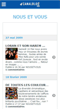 Mobile Screenshot of nousetvous07.canalblog.com