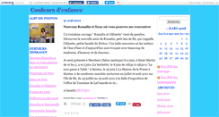 Desktop Screenshot of couleursdenfance.canalblog.com