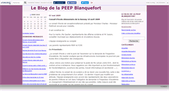 Desktop Screenshot of peepblanquefort.canalblog.com