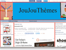 Tablet Screenshot of joujouthemes.canalblog.com