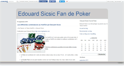 Desktop Screenshot of edouardsicsic.canalblog.com