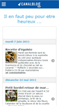 Mobile Screenshot of ilenfautpeupour.canalblog.com