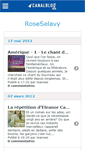 Mobile Screenshot of manoes.canalblog.com