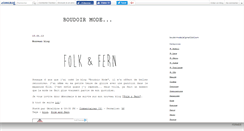 Desktop Screenshot of boudoirmode.canalblog.com