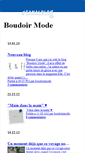Mobile Screenshot of boudoirmode.canalblog.com
