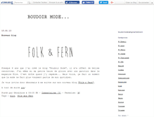 Tablet Screenshot of boudoirmode.canalblog.com