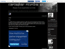 Tablet Screenshot of namaskar.canalblog.com