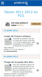 Mobile Screenshot of lagiefoot2011.canalblog.com