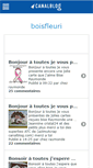 Mobile Screenshot of boisfleuri.canalblog.com