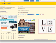 Tablet Screenshot of collaboratif.canalblog.com