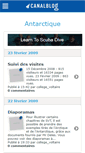 Mobile Screenshot of antarctique2008.canalblog.com
