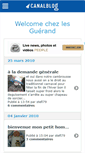 Mobile Screenshot of guerand.canalblog.com