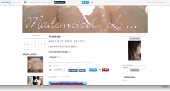 Desktop Screenshot of mademoizello.canalblog.com