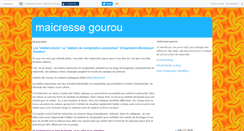 Desktop Screenshot of maicressegourou.canalblog.com