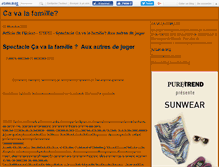 Tablet Screenshot of cavalafamille.canalblog.com