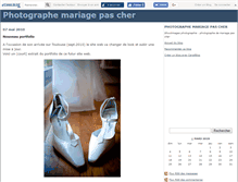 Tablet Screenshot of mariagepascher.canalblog.com