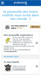 Mobile Screenshot of lafrognantaise.canalblog.com