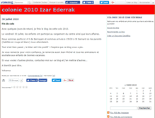 Tablet Screenshot of izarederrak.canalblog.com