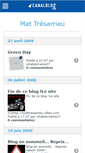 Mobile Screenshot of mattresarrieu.canalblog.com