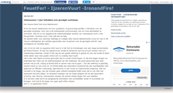 Desktop Screenshot of feuetfer.canalblog.com