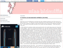 Tablet Screenshot of 0missbidouille0.canalblog.com