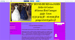 Desktop Screenshot of lateliercouture.canalblog.com