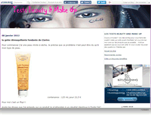 Tablet Screenshot of beautyandmakeup.canalblog.com