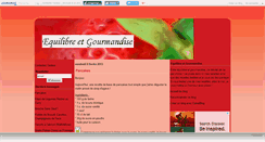 Desktop Screenshot of equiligourmand.canalblog.com