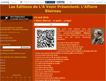 Tablet Screenshot of affaireblaireau.canalblog.com