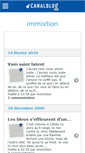 Mobile Screenshot of immixtion.canalblog.com
