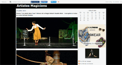 Desktop Screenshot of magicien41.canalblog.com