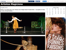 Tablet Screenshot of magicien41.canalblog.com