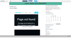 Desktop Screenshot of loveandchocolate.canalblog.com