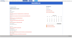 Desktop Screenshot of bazarblog2011.canalblog.com