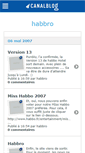 Mobile Screenshot of habbro.canalblog.com