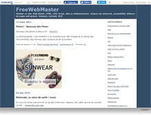 Tablet Screenshot of freewebmaster.canalblog.com