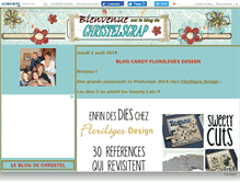 Tablet Screenshot of christelscrap.canalblog.com