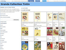 Tablet Screenshot of collectiontintin.canalblog.com