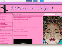 Tablet Screenshot of cosmetikcreamel.canalblog.com
