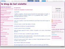 Tablet Screenshot of bellelviolette.canalblog.com