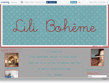 Tablet Screenshot of liliboheme.canalblog.com