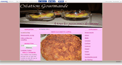 Desktop Screenshot of creagourmande.canalblog.com