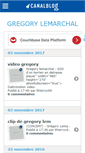 Mobile Screenshot of greglemarchal.canalblog.com