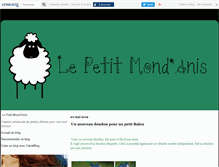 Tablet Screenshot of lepetitmondanis.canalblog.com