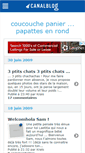 Mobile Screenshot of coucouchepanier.canalblog.com