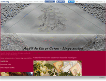 Tablet Screenshot of fildulinetcoton.canalblog.com